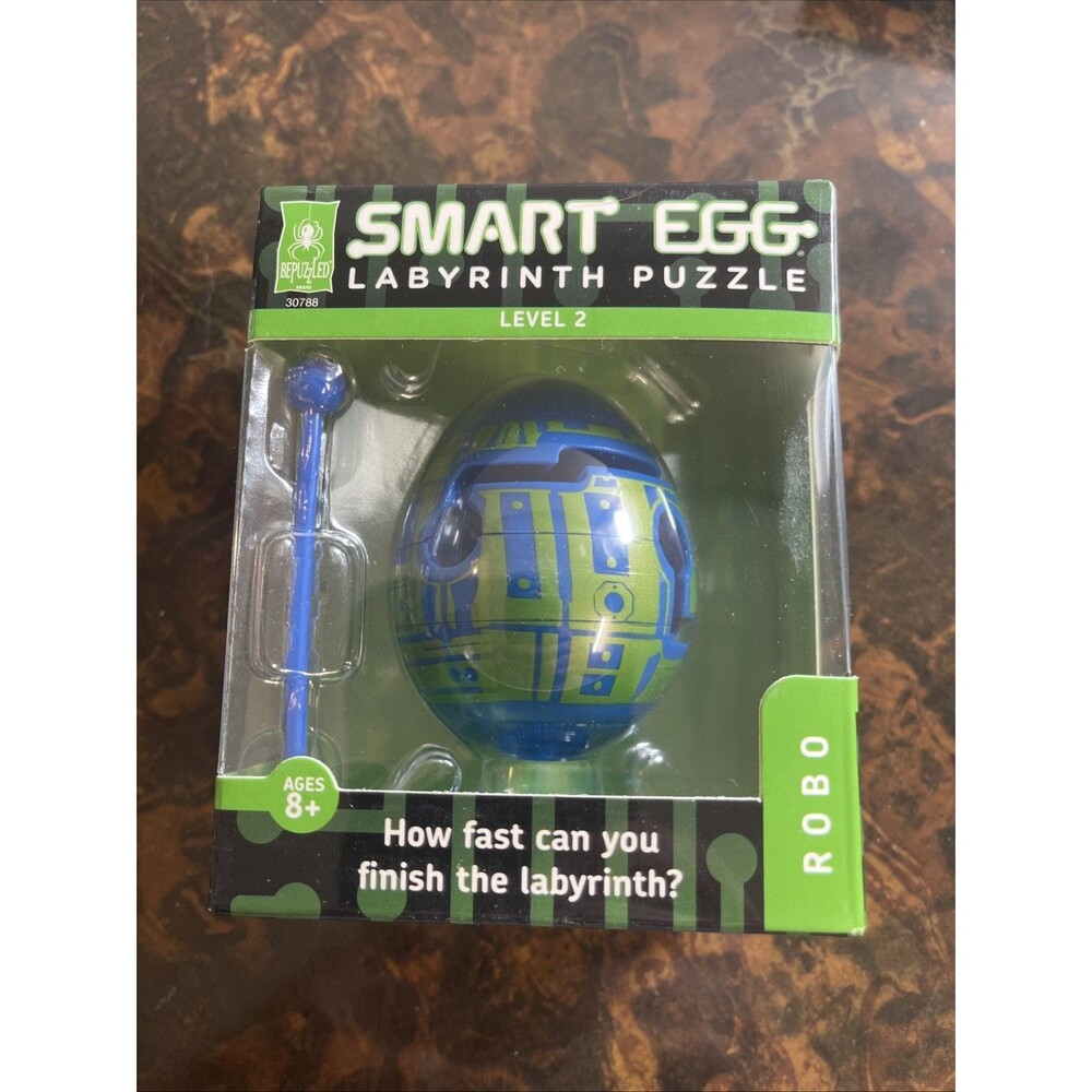BePuzzled Smart Egg Robo Puzzle Labyrinth Puzzle - Level 2 - NEW!